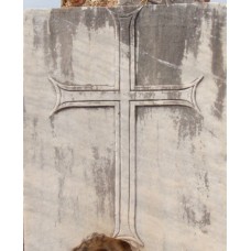 Christian cross, long cross without frame